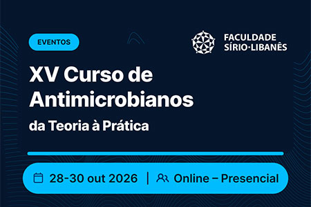 XV Curso de Antimicrobianos: da Teoria � Pr�tica | 20% de desconto para associados APECIH