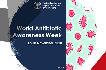 OMS lana material de divulgao da World Antibiotic Awareness Week (WAAW) - 12-18 November, 2018